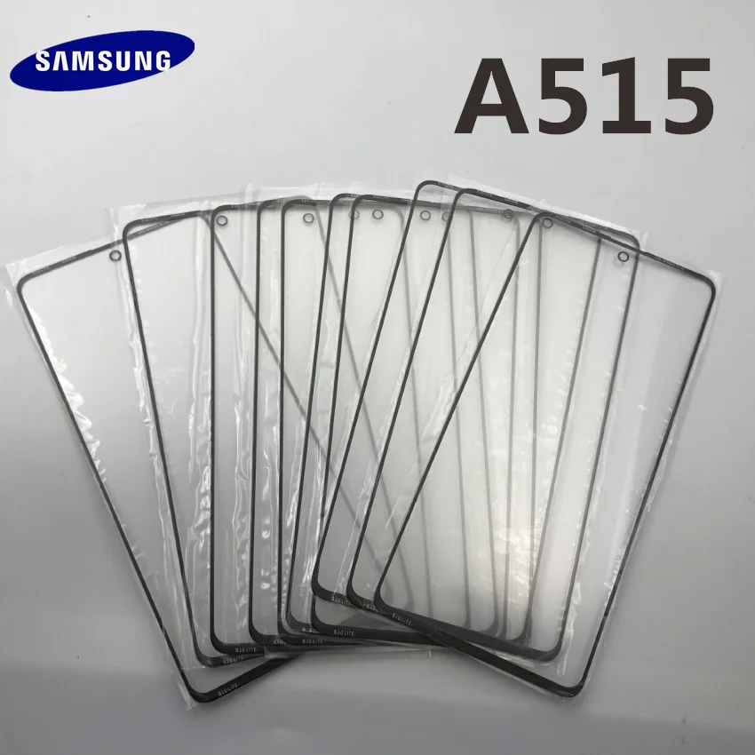 

Оригинальное внешнее стекло для Samsung Galaxy A5 A515 A515F A7 A715 A715F 2019, ЖК-дисплей, сенсорный экран, переднее стекло, 10 шт.