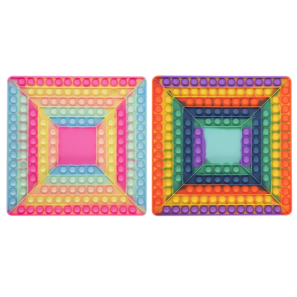 

Big Size Push Bubble Fidget Toys Square Chessboard Hot Adult Antiestres Toys Sensory Puzzle Toy Family Table Board Games