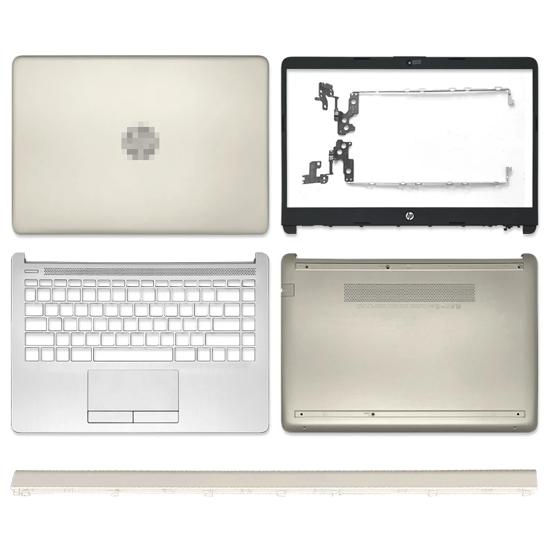 

Чехол для HP 14-CF 14-DK 14-DF Series, задняя крышка ЖК-дисплея/передняя рамка/петли/Упор для рук/Нижняя крышка, золото L24468-001 пробы