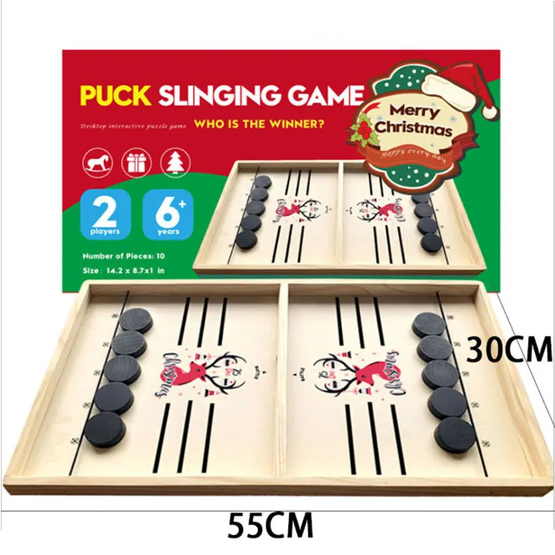 

Table Fast Hockey Paced SlingPuck Board Games Football Winner Party Toys For Adult Child Family Catapult Chess Xmas Gifts