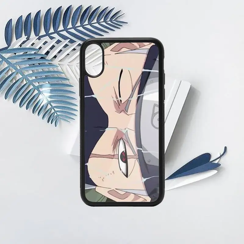 

Akatsuki naruto Itachi Uchiha anime Phone Case PC for iPhone 11 12 pro XS MAX 8 7 6 6S Plus X 5S SE 2020 XR