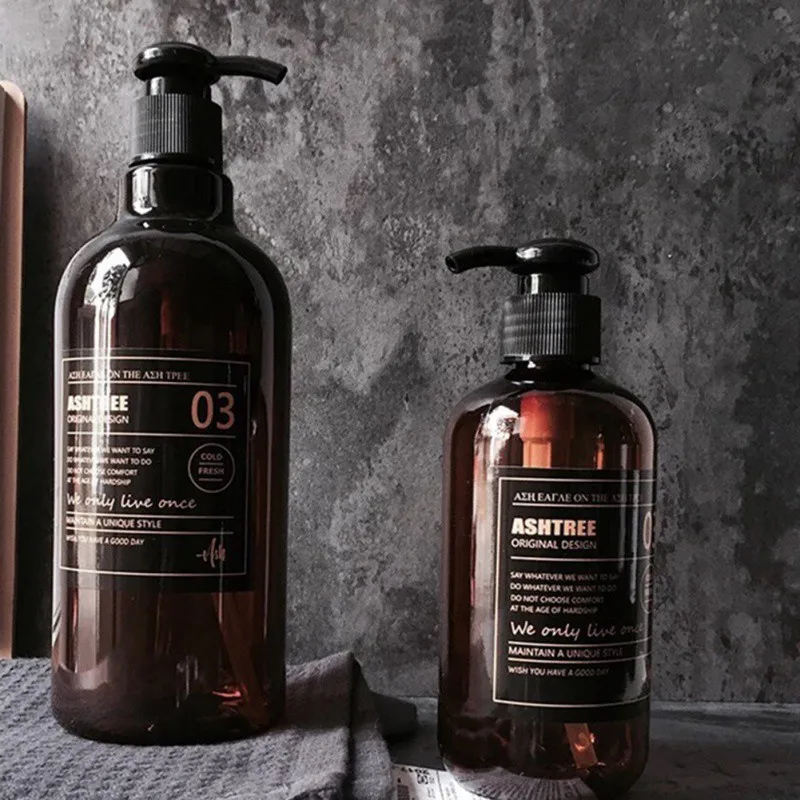 Новейший жидкий гель для душа шампунь Пресс бутылка мыло многоразовая простой