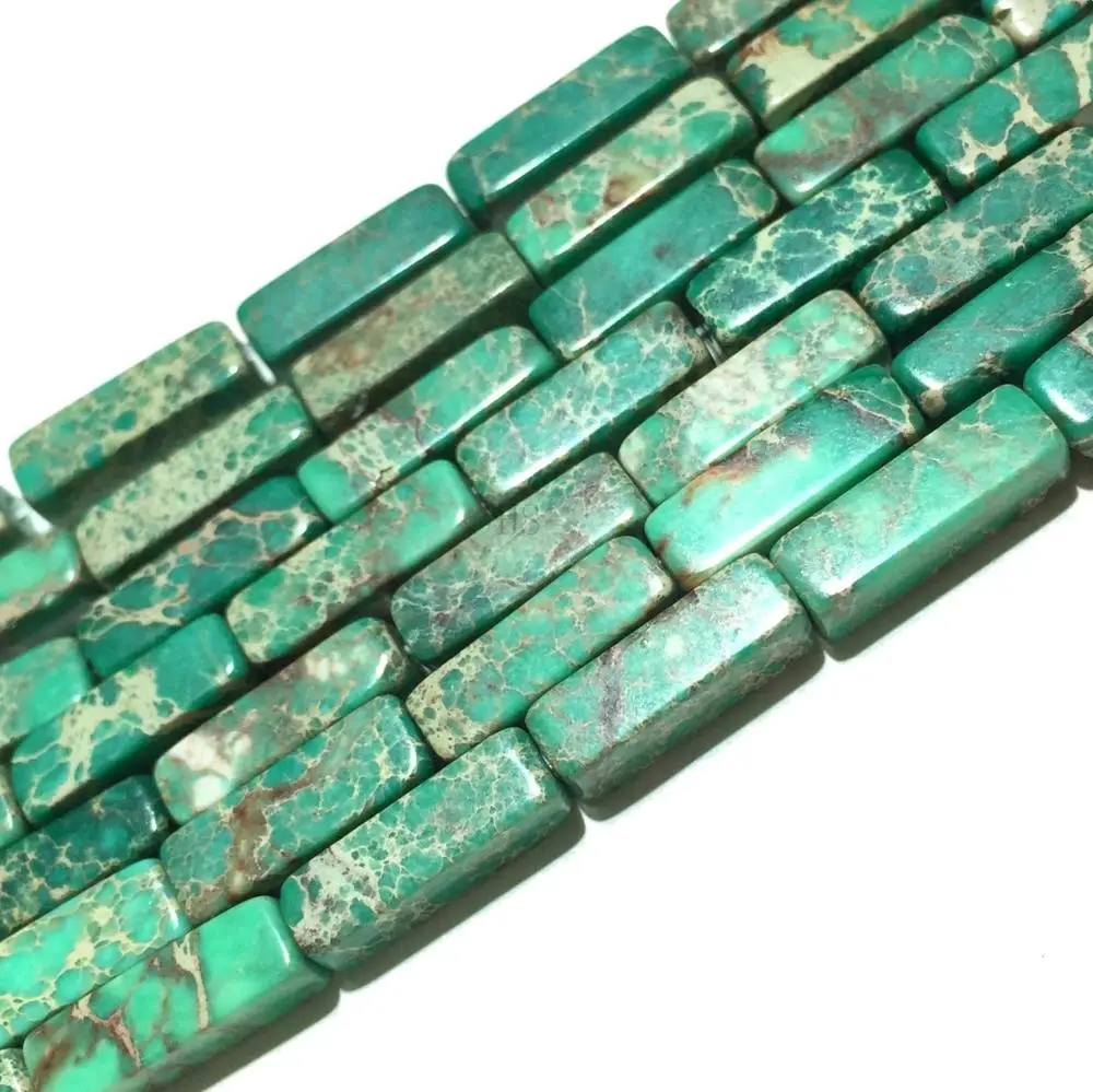 

Factory Price Green Assorted Type Assorted Color Loose Bead Healing Energy Gemstone Jewelry Bracelet Necklace Design 4x13.5mm