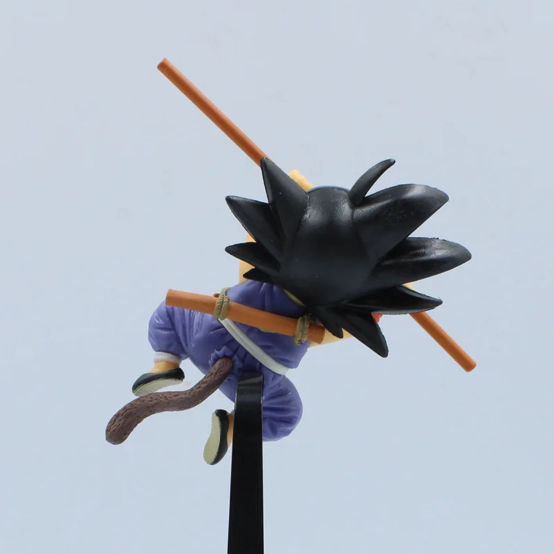 Горячая аниме Dragon Ball Z Модель ПВХ Гоку детство Драконий жемчуг пластик прыжки