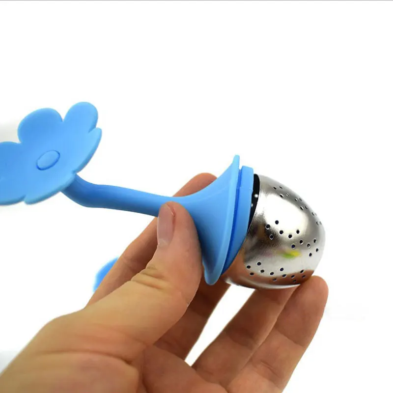 Чайный инструмент милое ситечко для заваривания чая в виде цветка чайный чайные