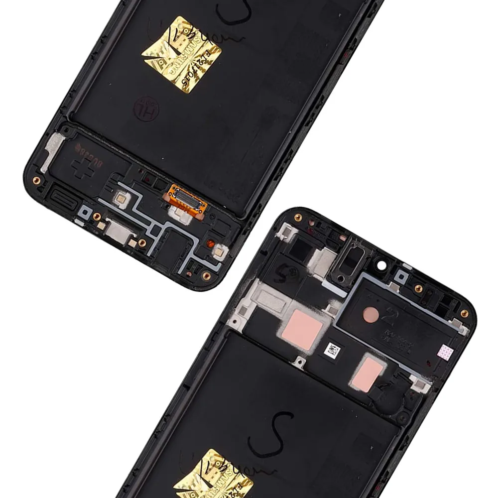 

AMOLED 6.4'' For Samsung Galaxy A20 2019 A205 SM-A205F LCD Display Glass panel Touch Screen Digitizer Frame Tools Adhesive