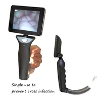 medical professional ent video laryngoscope endoscope optical flexible laryngoscope