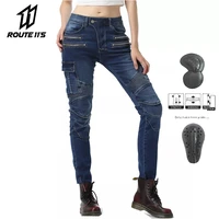 women motorcycle pants summer motorcycle jeans wearable motocross pants moto motorbiker biker riding pants pantalon moto
