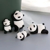 refrigerator frigo magnets panda creative 3d plastic home black and white cute decoration lovely animals children gifts stickers