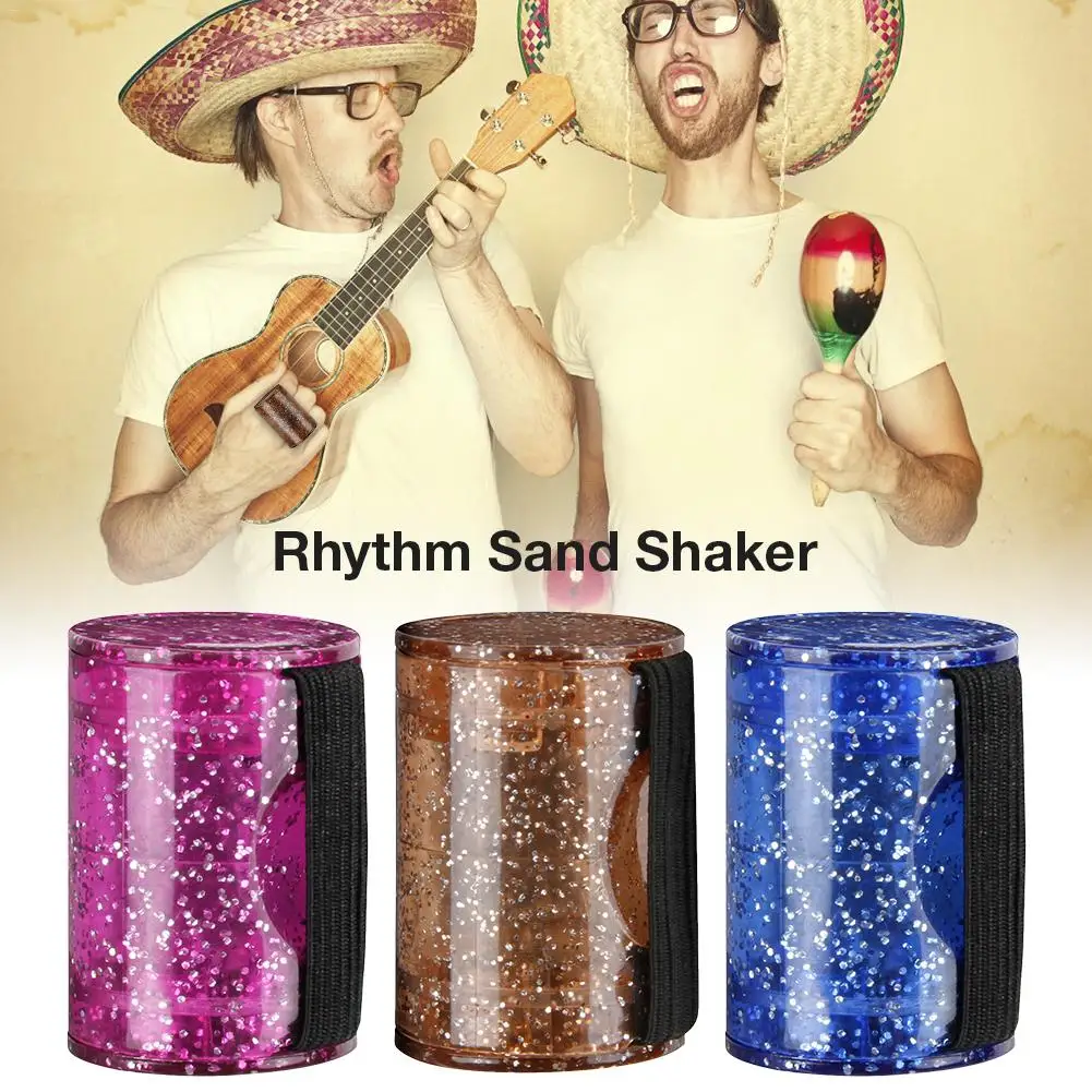 

Ukulele Finger Sand Hammer Folk Acoustic Guitar Sand Chime Accompaniment Instrument Sand Shaker Rhythm Maraca Musical Instrument