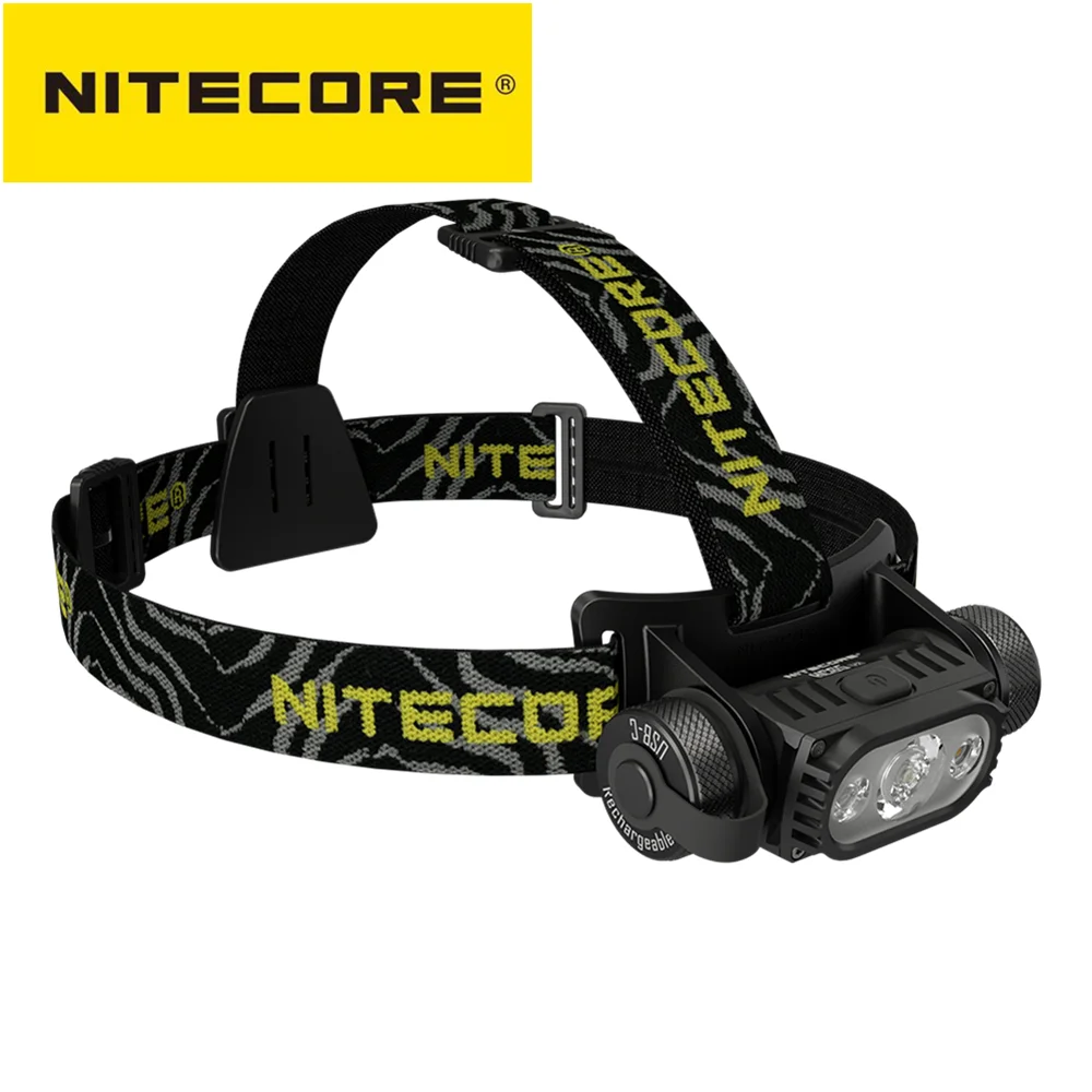 Налобный фонарь NITECORE HC65 V2 1750 люмен с тресветильник источниками света