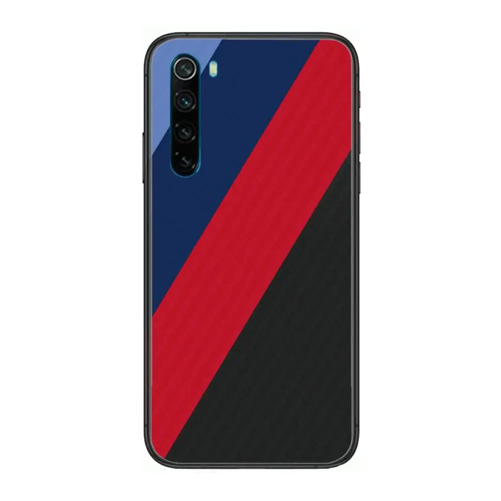 

Case Bmw Blue Red Sport Car cartoon Phone Case For XiaoMi Redmi Note 9S 8 7 6 5 A Pro T Y1 Anime Black Cover Silicone Back Pre
