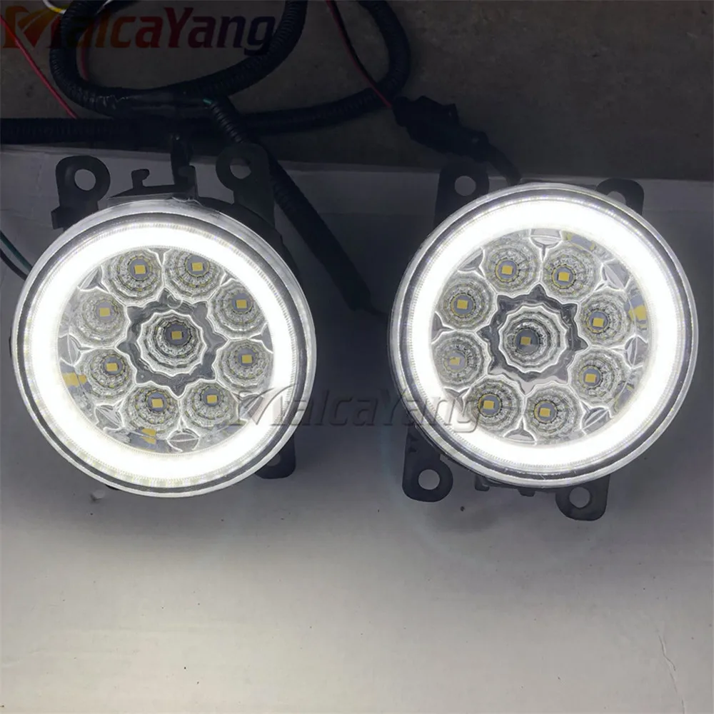 Противотуманные фары в сборе для Citroen C3 C4 C5 C6 C-Crosser Xsara Picasso 1999-2015 ангельские глазки