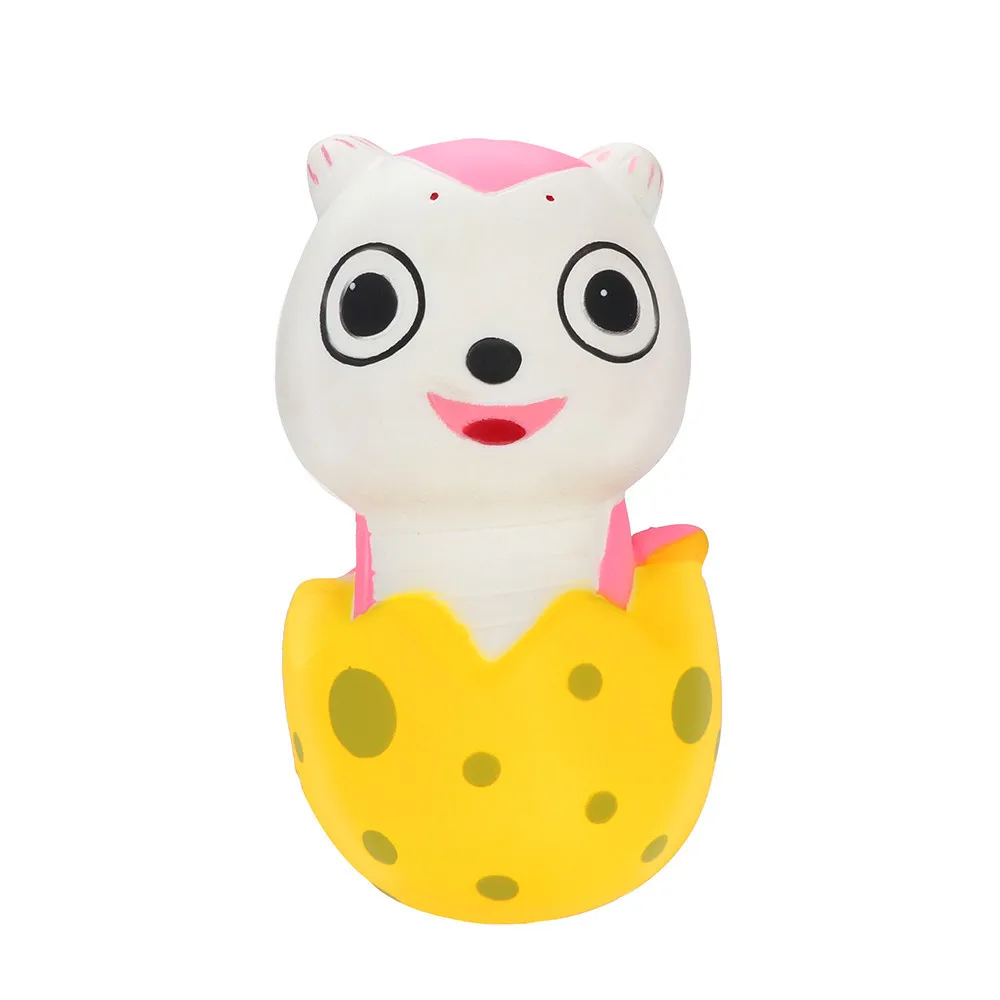 Kawaii зеленый мультфильм Динозавр мягкий медленно поднимающийся сжимает игрушки