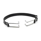 Металлическая оральная повязка Manyjoy, из искусственной кожи