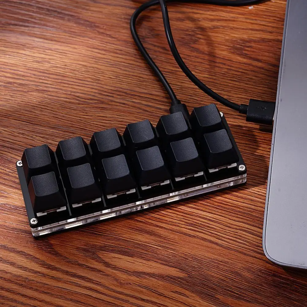 

Mini Keyboard Red Switch OSU Gaming Keyboard with software Programmable DIY Mechanical Keyboard Custom Keyboard For Photoshop