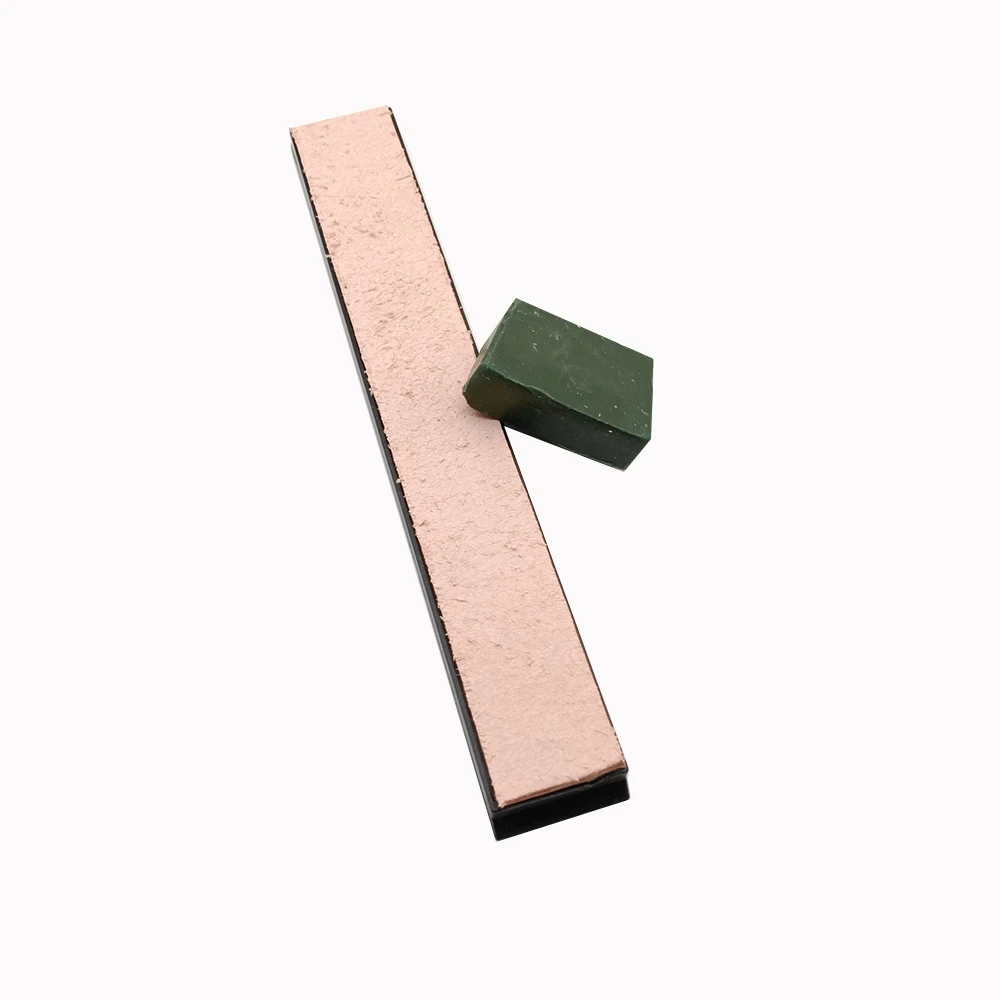 Нож для полировки пояса для заточки ножа для заточки кожи - Цвет: 1 pcs leather wax