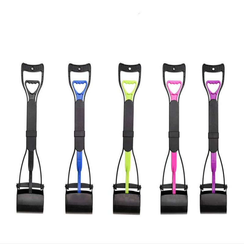 

Long Handle Pet Pooper Scooper Jaw Poop Scoop Clean Pick Up Animal Waste Dog Puppy Cat Waste Picker Cleaning Tools Outdoor