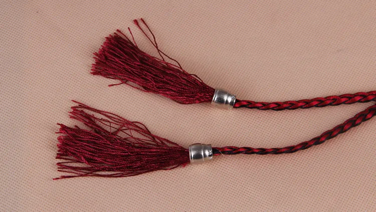 

New Waist Rope Women Knitting Weave Waist Belt Female All-Match Knotted Decorative Waist Chain Tassels Waistbands