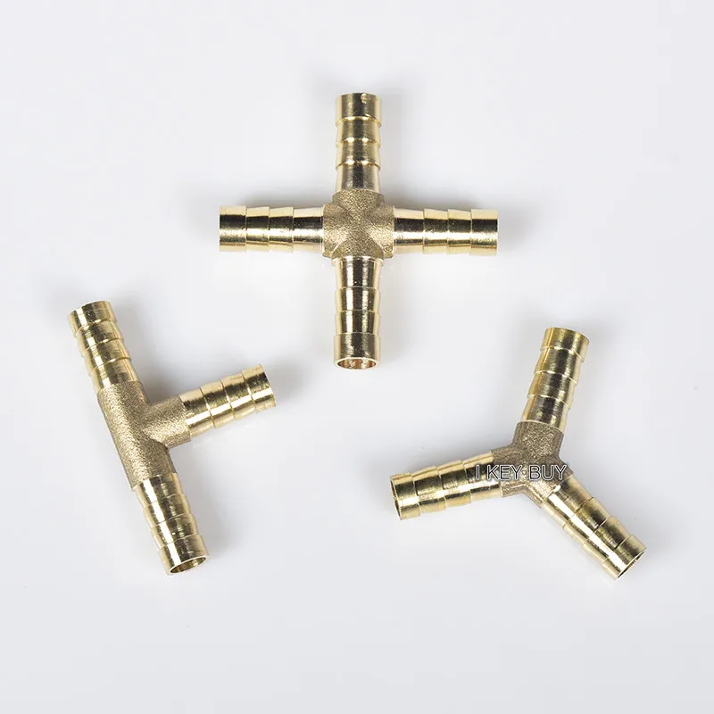 8 мм ацетиленовый трубный соединитель медный тройник y тип газовая труба пагода
