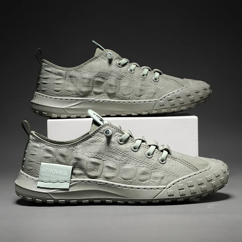 

2021 Summer New Style Mens Canvas Shoes Comfortable Flats Men's Casual Trendy Shoes Outdoor Solid All-Match Male Cloth Shoes