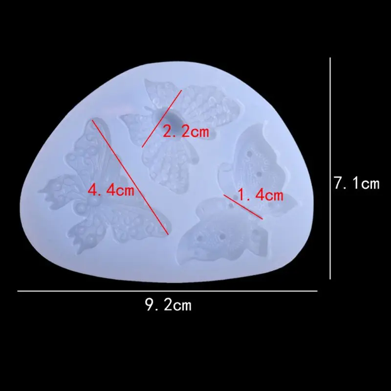 

DIY Butterfly Pendant Silicone Resin Mold Epoxy Resin Jewelry Making Art Crafts