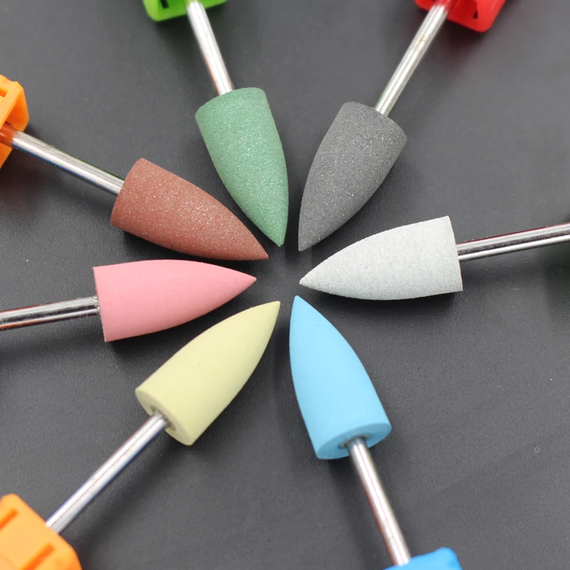 Гибкая пилка для полирования ногтей ASWEINA полировальная резиновая Насадка