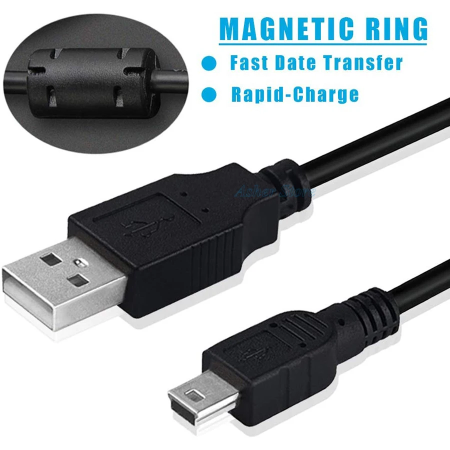 Беспроводной зарядный кабель для геймпада PS4 1 8 м Micro USB шнур синхронизации данных