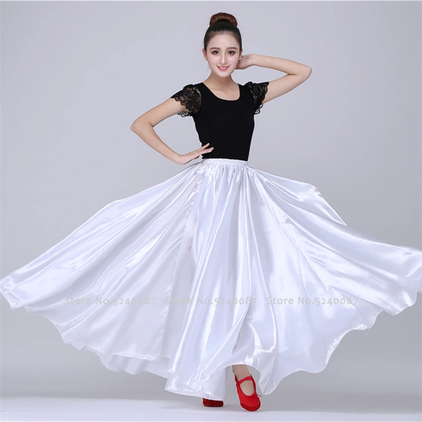 Юбка фламенко для женщин костюм испанского танца живота цыганский хор выступления на сцене взрослых