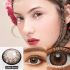 Контактные линзы, цвет синий, розовый, зеленый, коричневый, 1 пара