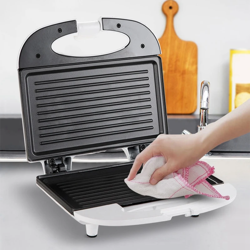 electric mini sandwich maker grill panini breakfast machine barbecue steak frying oven us plug free global shipping