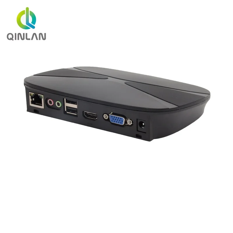 QINLAN дешевый тонкий клиент Linux3.4 облачный терминал RDP 8 1 без вентилятора Микро Мини