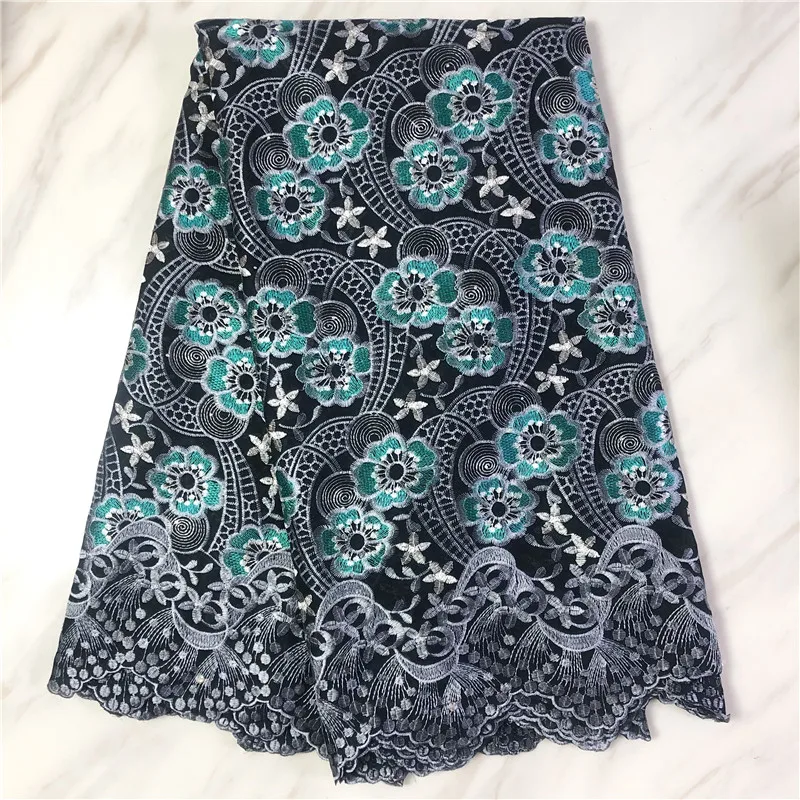 

African Dry Lace Fabrics High Quality Cotton Dry Lace Fabric Swiss Voile With Stones Swiss Voile Lace For Men FP109