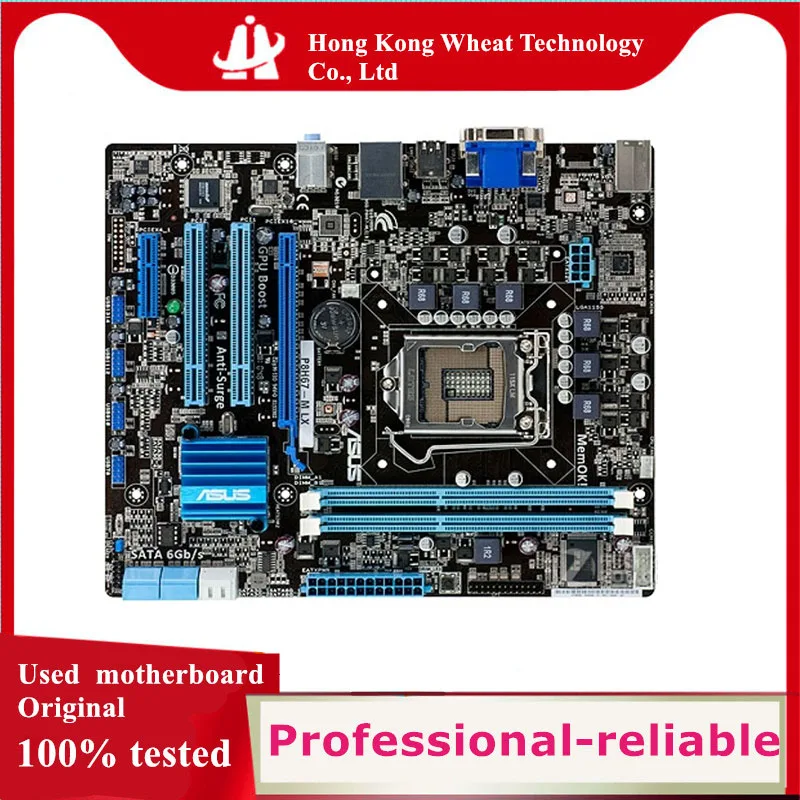 Для ASUS P8H67-M LX Материнская плата Socket LGA 1155 DDR3 SATA3 для оригинального рабочего стола