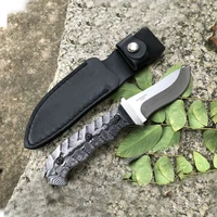 free shipping outdoor knife self defense survival high hardness steel knife field survival portable tactical straight knife