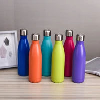 500750ml double wall creative bpa free water bottle stainless steel beer tea coffee portable sport vacuum thermos high capacity