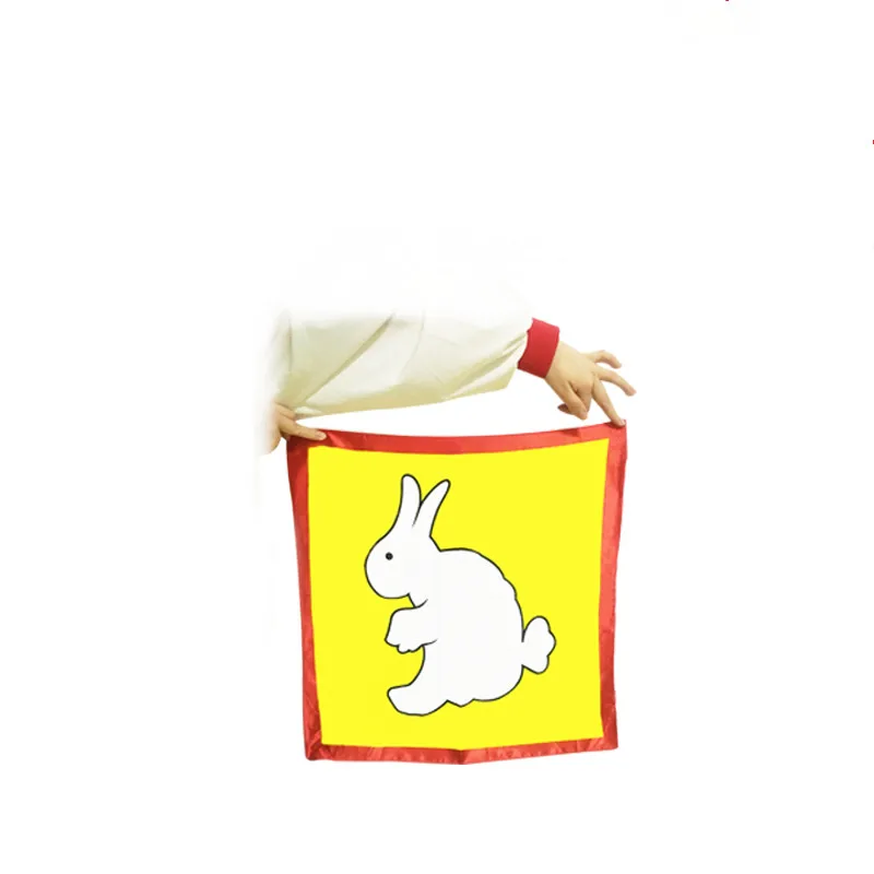 1 комплект волшебная ткань меняющая цвет шелковый шарф от кролика до утки