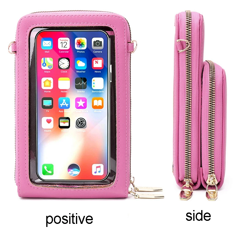 

Спортивный кошелек для мобильного телефона, маленькая сумочка на плечо с держателем для ключей в стиле ретро