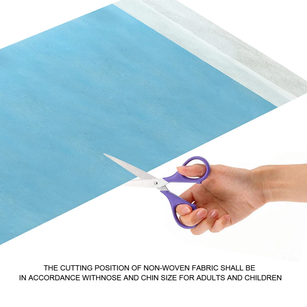Набор одноразовых масок Pm2.5 для самостоятельного изготовления эластичная
