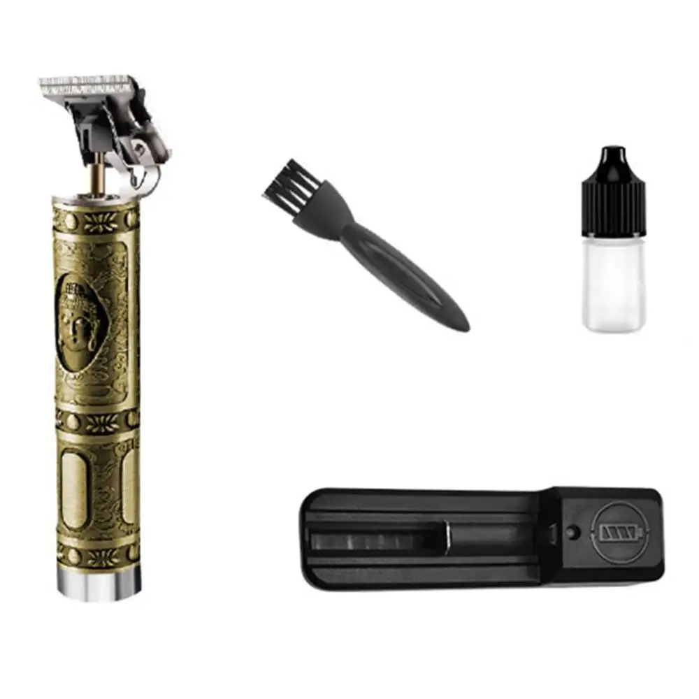 

Hair Trimmer Barber Haircut Rechargeable Hair Clipper Cordless Men Hair Cutting Machine Beard Trimmer 0mm Men Razor Shaver 1PCS