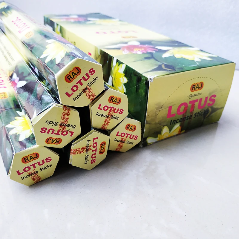 F одна маленькая коробка лотоса индийская палочка благовония оптом подарки Духи