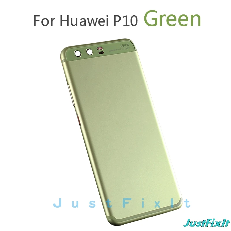 Зеленый Замена Батарея Крышка для huawei P10 VTR-L09 VTR-AL00 VTR-L29 VTR-TL00 Батарея женские босоножки с закрытой пяткой Корпус задняя дверь Чехол - Цвет: Зеленый