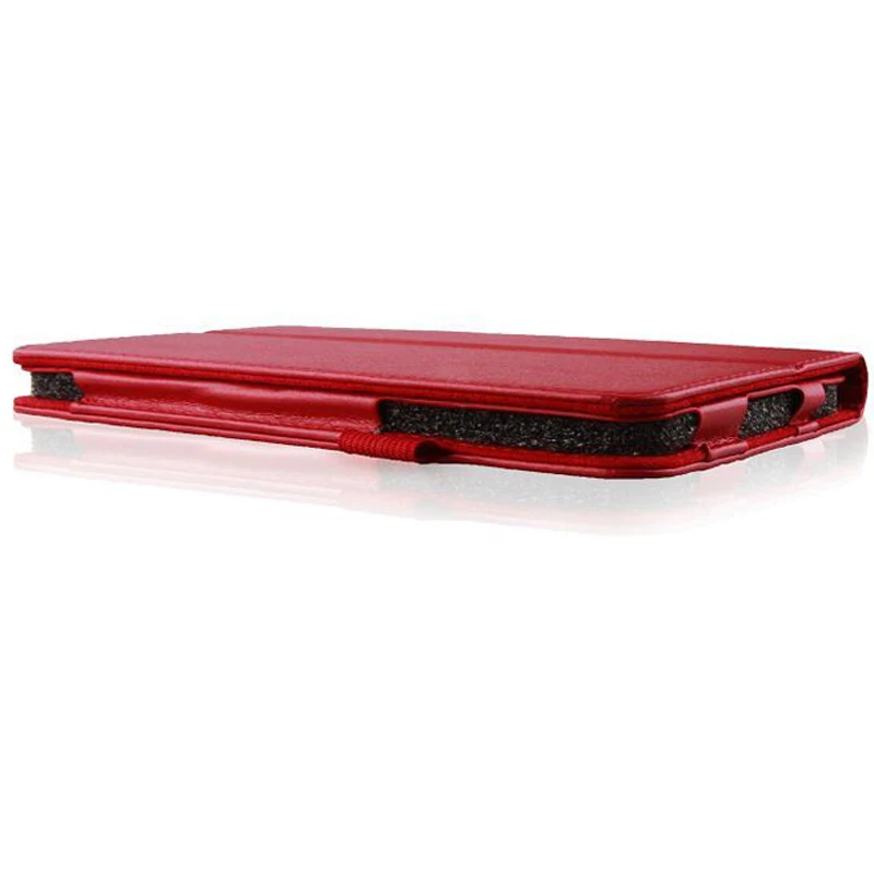 Чехол книжка из искусственной кожи с зернистой фактурой и подставкой для LG Gpad 7 V400