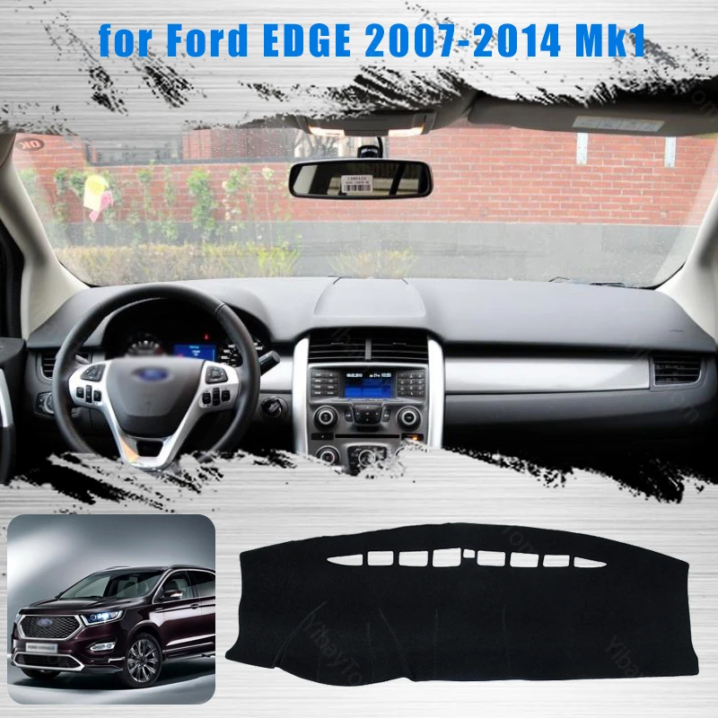 Коврик для приборной панели Ford EDGE 2007 2014 Mk1 нескользящий коврик Накладка