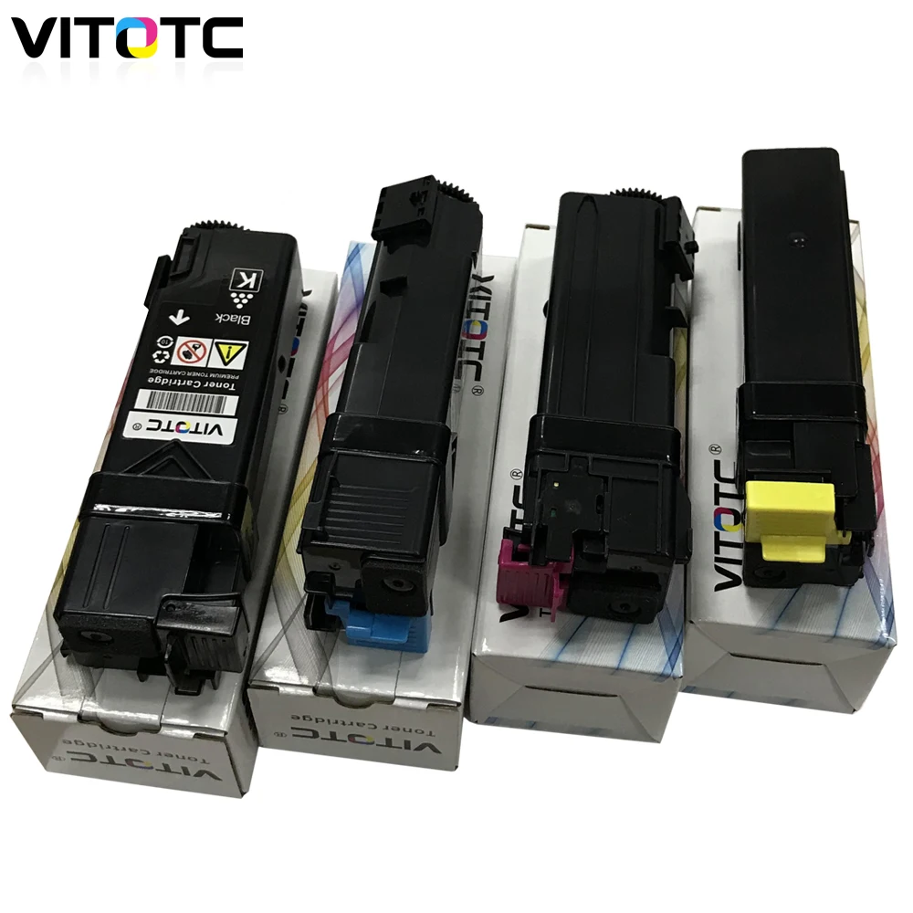 Vitotc комплект цветных тонер-картриджей для Fuji Xerox Docuprint CP305