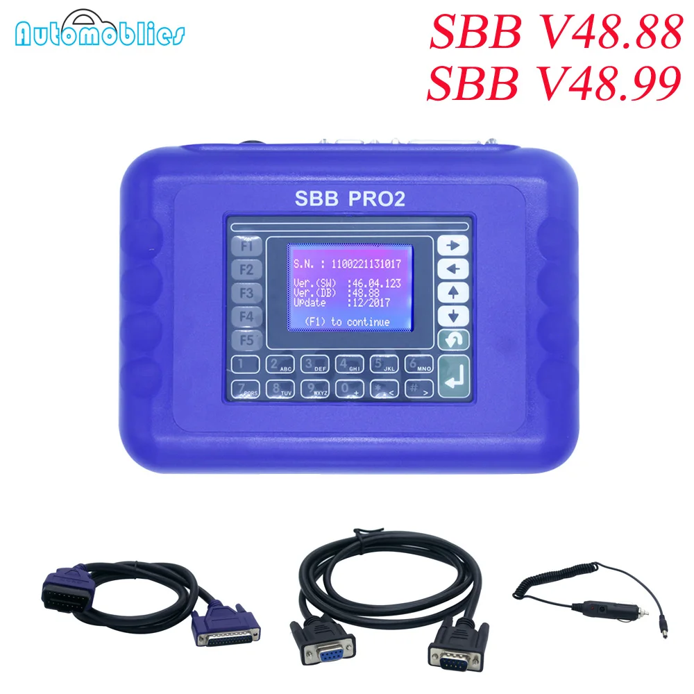 2019 SBB Pro2 V48.88 V48.99 программатор ключей sbb pro2 v48.99 без токеров устройство для