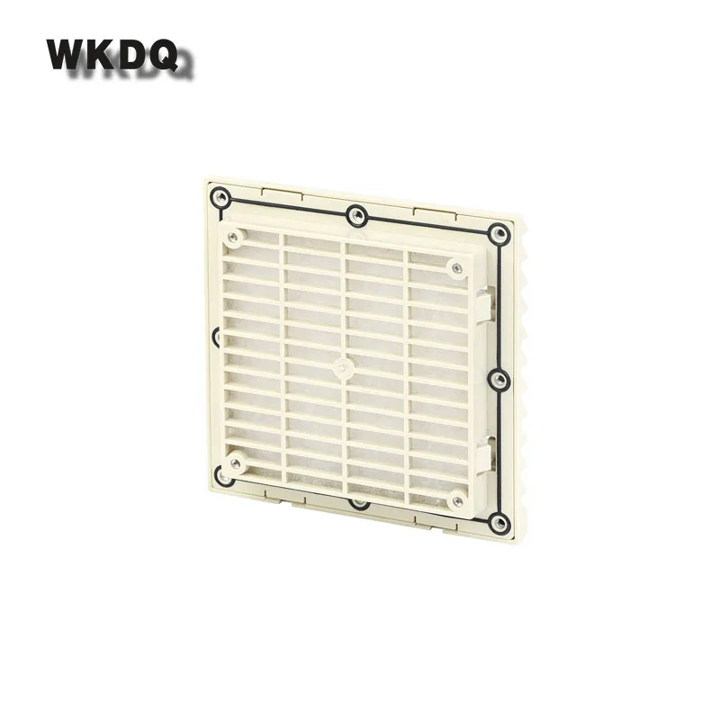 FK-9803-300 вентиляционный фильтр для шкафа комплект жалюзи крышка вентилятора Водонепроницаемая решетка жалюзи воздуходувка Вытяжной Фильтр без вентилятора