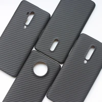 luxury carbon fiber protective case for oneplus 7 7t 8pro 7pro 7tpro back cover shell bumper matte aramid case for 1 9 7 8 pro
