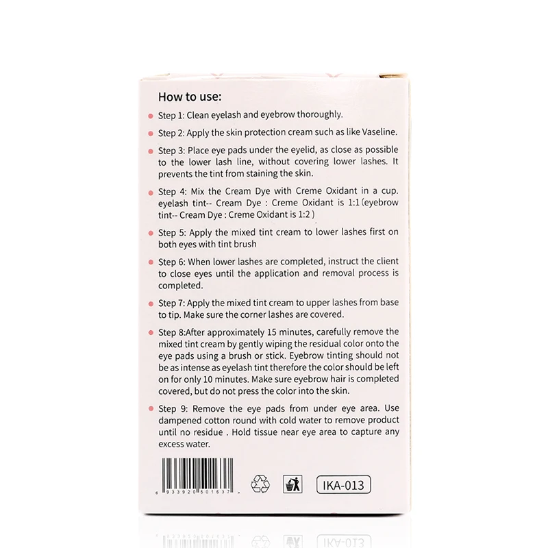 

2021 New arrivial Eyelash/Eyebrow Dye Tint 15 mins Fast Perm Eyebrow&Eyelash Enhancers for Lash Lifting keep Long Lasting