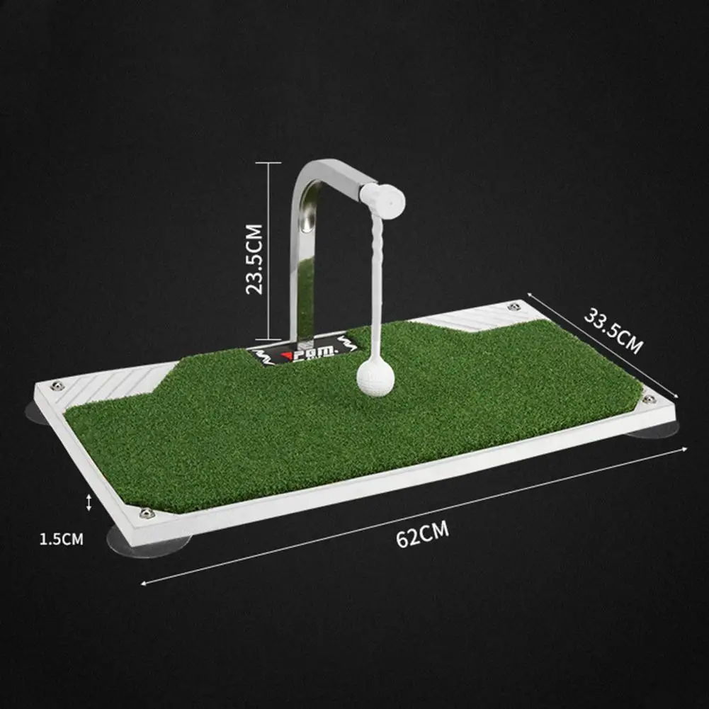 Satin Al Ücretsiz Teslimat PGM Profesyonel Golf Salıncak Koyarak 360 ° Rotasyon Eğitmen Yeni Başlayanlar Eğitim Yardımları Golf Uygulama Mat Koyarak